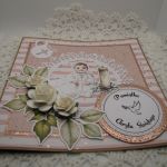 Kartka na chrzest dla dziewczynki w pudełku 02 - 