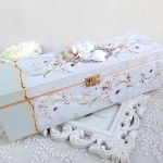 Ślubna skrzynka do wina i kartka 998 - 