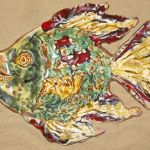 Ryba ceramiczna, kolorowa - ryba ceramiczna