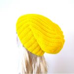 żółta czapka unisex - 
