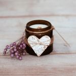 ŚWIECA SOJOWA NA WALENTYNKI  - świeca sojowa walentynki serce