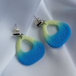 "Alma" - kolczyki z gliny polimerowej. - lekkie i wygodne