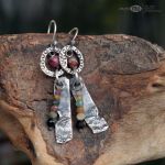 Srebro z kolorami ziemi 02 - kamienie w kolorach ziemi