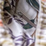 Sztruksowa boho bag w kwiaty - 