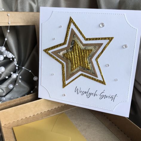 Kartka świąteczna w pudełku! Voucher! Gotówka!