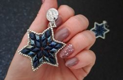 Kolczyki Gwiazdki "Midnight Star"