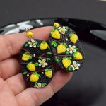 Kolczyki "cytryny" - kolczyki cytryny