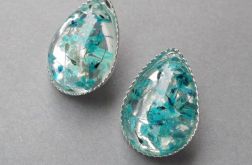 ♥ Wieczne Kwiaty LIGHT BLUE silver ♥