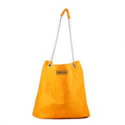 Duża torba Mili Chic łańcuch - orange