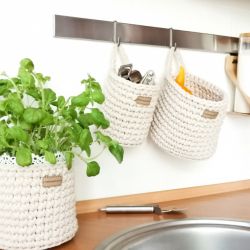 Wiszący kosz do przechowywania,różne rozmiary.