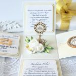 Pamiątka Pierwszej Komunii Świętej - z Monstrancją - 