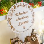 KALENDARZ ADWENTOWY - ŚWIĄTECZNY KLIMAT - kalendarz, adwent, kalendarz na ścianę