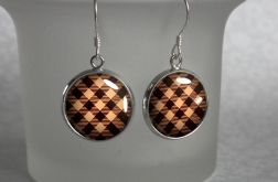 MORNING COFFEE |::| Małe wiszące kolczyki z grafiką