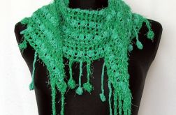 Zielona z frędzlami