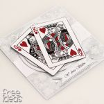 Karty do gry miłosny poker ślubna KS135 - karty