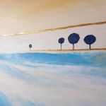 Drzewa-obraz akrylowy 60/60 cm.  - 