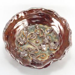 Miska ceramiczna lustrowa