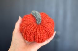 Dynia ozdobna, L, ciemnopomarańczowa - 1 szt.