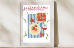 Plakat Strawberries