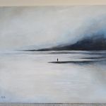 Gdzieś o poranku-obraz akrylowy formatu 50/60 cm  - 