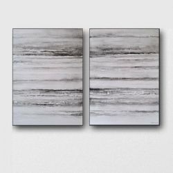 Abstrakcja-akwarela formatu 32/24 x2