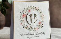 Ręcznie robione zaproszenia komunijne, 48E