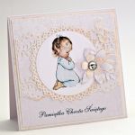 Pamiątka Chrztu Świętego - dla dziewczynki - 