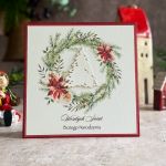 Personalizowana kartka bożonarodzeniowa BN8A - Personalizowana kartka bożonarodzeniowa