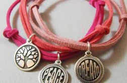 DREAM LIFE PEACE pink