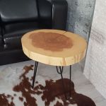 Stolik kawowy drewniany jesion - 