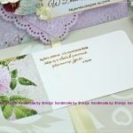 Kopertówka z okazji ślubu-hortensje w ogrodzie - 