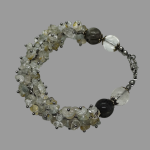 Bransoletka z Topazów " Świetlisty Blask" - Bransoletka z przeźroczystych Topazów