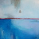 Abstrakcja-obraz akrylowy formatu 70x70 cm  - 