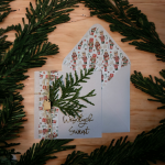 Kartka świąteczna z pasującą kopertą 25 - c