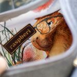 Szara składana kopertówka I - 