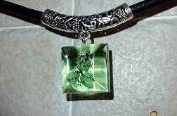 Zielona herbata - naszyjnik