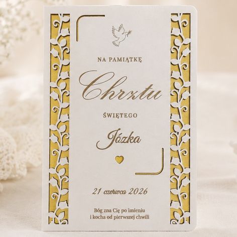 Pamiątka na chrzest chłopca, dziewczynki