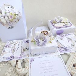 Ślubny exploding box 992