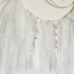 Zawieszka na ścianę księżyc | Boho dekoracja - 