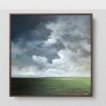 Gdy dzień się kończy-obraz akrylowy 60/60 cm - 