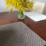 Podkładka na stół,pod talerz mech, 5mm.25x35cm - 