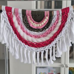 Makrama półokrągła