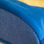 Miodowo-turkusowa boho bag - 