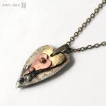 Serce familijne - metalowe serce