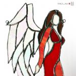 Anielica Tagora - kobieta anioł