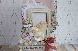 Kartka Urodzinowa DL z wróbelkiem GOTOWA