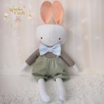 Króliczek Henry, przytulnka, prezent GOTOWY - 