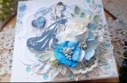 Kratka ślubna w niebieskościach