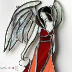 Anielica Girmil - witrażowy anioł