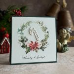 Personalizowana kartka bożonarodzeniowa BN22B - Personalizowana kartka bożonarodzeniowa